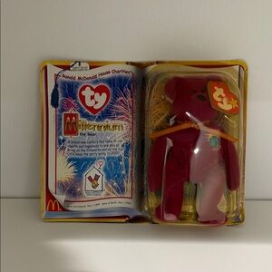 McDonald's Retired Ty Beanie Baby Millennium the Bear 1999